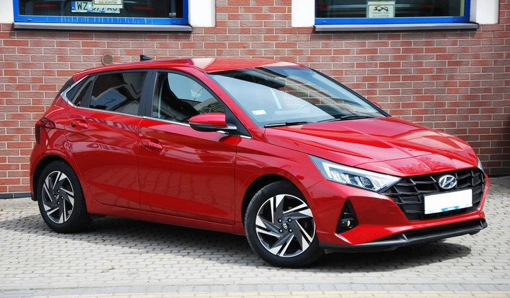Hyundai i20 cena 63900 przebieg: 54000, rok produkcji 2021 z Bytom małe 704